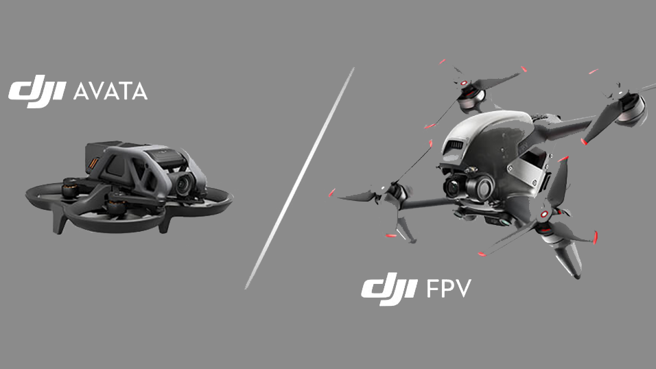 مقایسه DJI Avata و DJI FPV