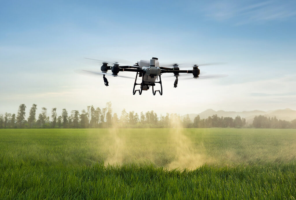 پهپاد کشاورزی، سمپاشی