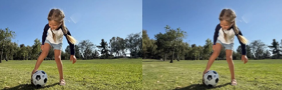 Three-axis gimbal provides strong stabilization